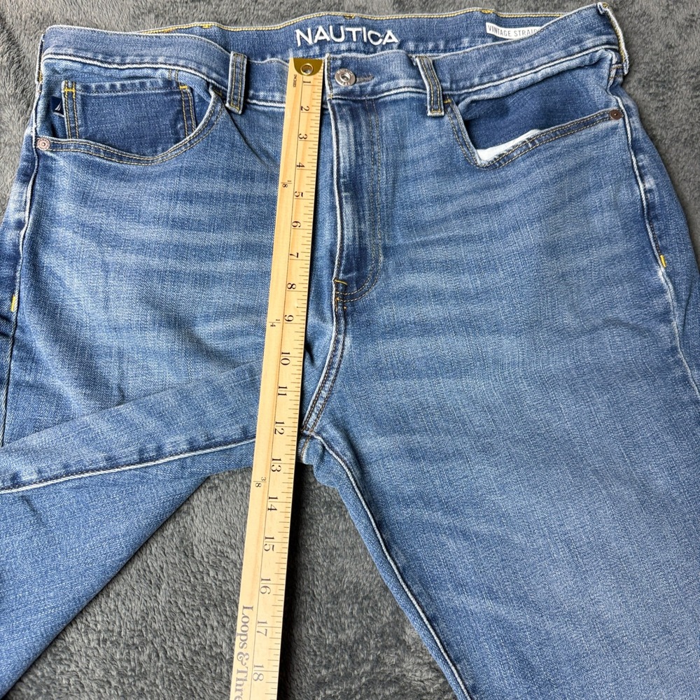 Nautica Men's Blue Denim‎ Jeans Classic Fit Casual Everyday Pants - Picture 10 of 14